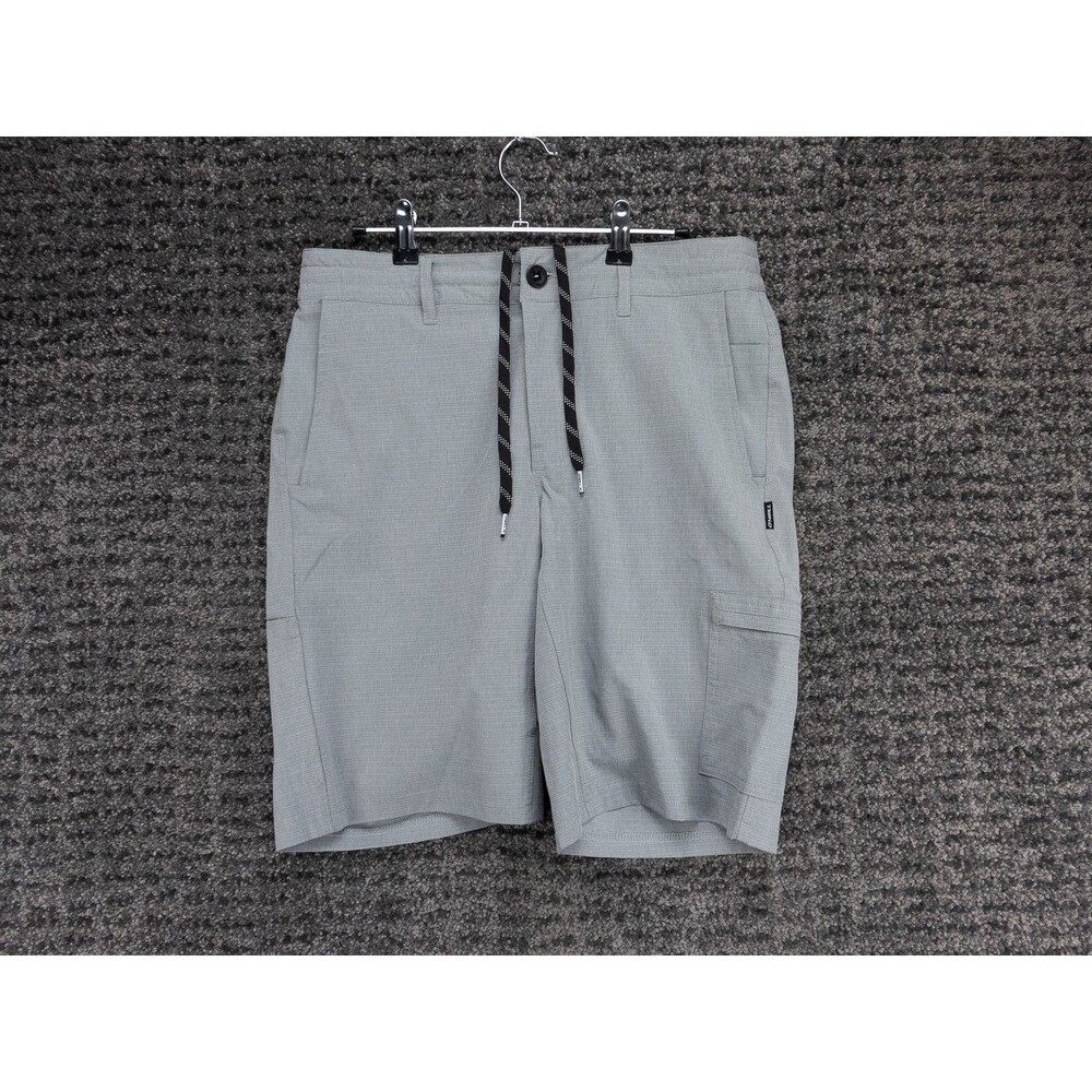 O'Neill Shorts Mens 30 Gray Crossover Hybrid Cargo Pocket Stretch Quick Dry NWT
